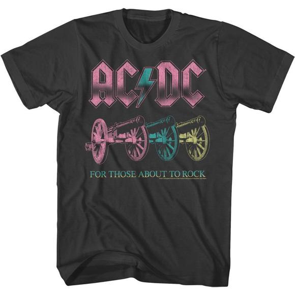 Other - Acdc For Those About To Rock We Salute You Album With Cannons Smoke Tshirt